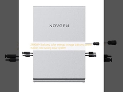 2400WH Balkon Zonne-energieopslag Balkon Energiecentrale Kostenbesparend Zonne-systeem