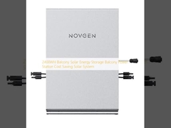 2400WH Balkon Zonne-energieopslag Balkon Energiecentrale Kostenbesparend Zonne-systeem