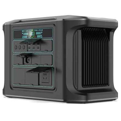 2160Wh accu Draagbare elektriciteitscentrale 230V 50Hz Sneloplaadcentrale