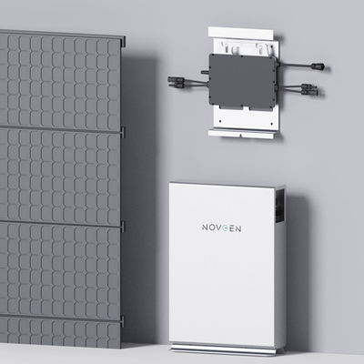 LiFePO4 batterij hernieuwbaar balkon zonnestelsel 2400Wh OEM ODM Accepteren