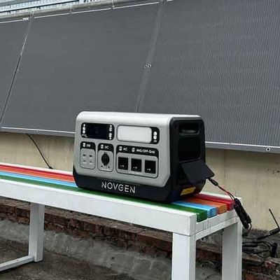 2048WH Draagbaar flexibel balkon energieopslagsysteem voor energiebehoeften onderweg